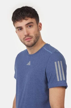 ADIDAS Own The Run Heather Tee -Icebreaker Tshirts Winkel 2210003944500 013 nl