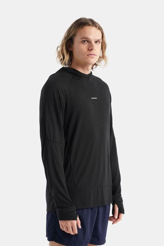 Icebreaker M Cool-Lite Ls Hoodie 7 Icebreaker M Cool-Lite Ls Hoodie - Afbeelding 5