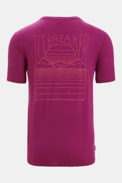 Icebreaker Tech Lite II Mountain Sunset T-shirt 15 Icebreaker Tech Lite II Mountain Sunset T-shirt -Icebreaker Tshirts Winkel b12bac0607 9292 07 nl