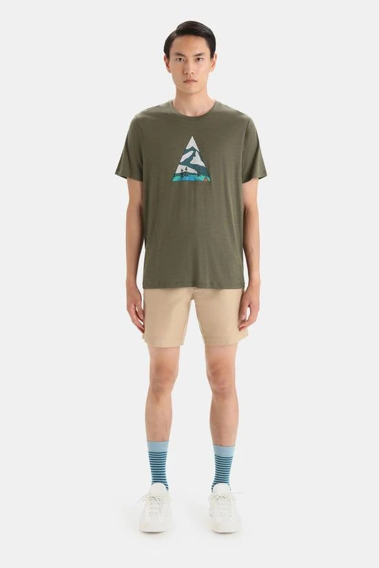 Icebreaker Tech Lite II Camping Grounds T-shirt 5 Icebreaker Tech Lite II Camping Grounds T-shirt - Afbeelding 3