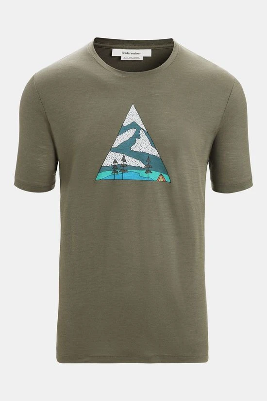 Icebreaker Tech Lite II Camping Grounds T-shirt 8 Icebreaker Tech Lite II Camping Grounds T-shirt - Afbeelding 6