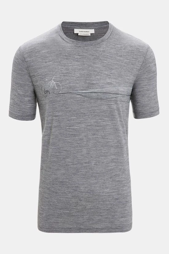 Icebreaker Tech Lite II Cadence Path T-shirt 8 Icebreaker Tech Lite II Cadence Path T-shirt - Afbeelding 6